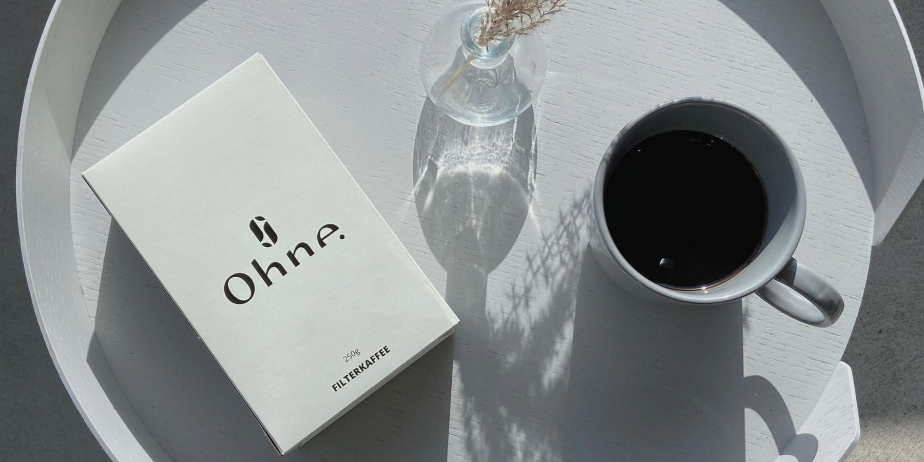 Entkoffeinierter Filter Kaffee von OHNE Natürlich bio in Tasse