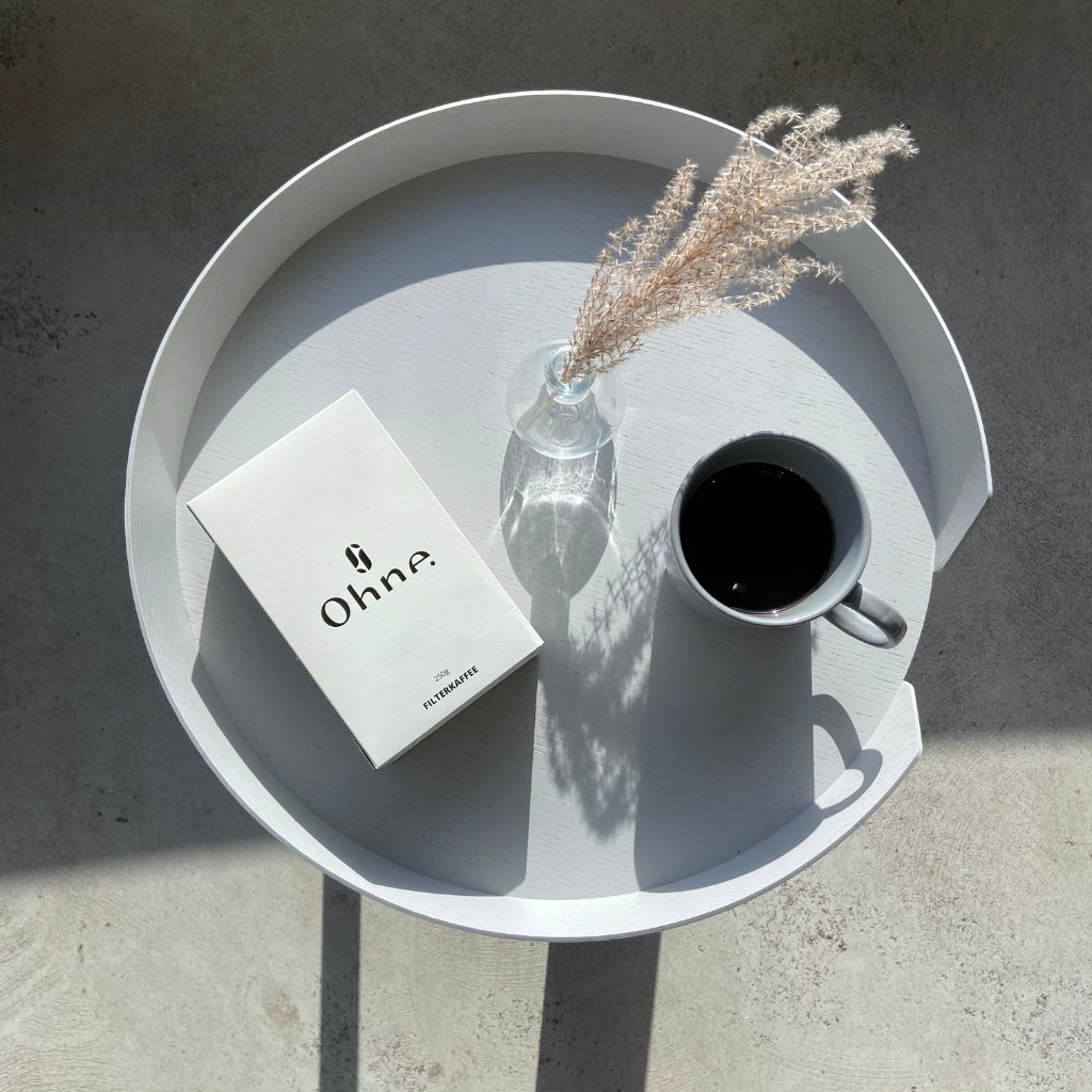 Entkoffeinierter Filter Kaffee von OHNE Natürlich bio in Tasse